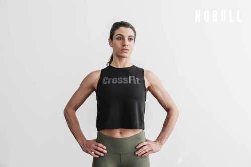 Canottiera NOBULL Crossfit Muscle Donna Nere 6405YJQ